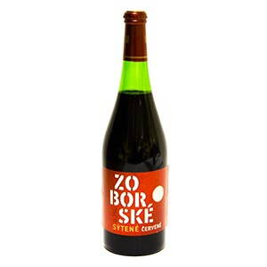 VÍNO NITRA Zoborské sýtené červené 750 ml