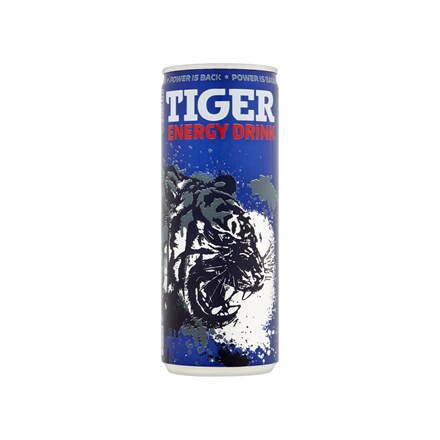 TIGER Classic energetický nápoj  250 ml vratná plechovka