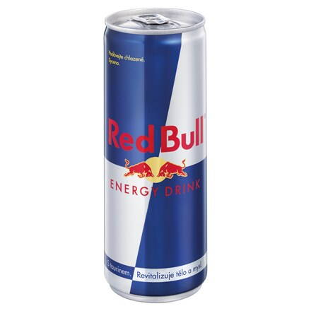 Red Bull energetický nápoj  250 ml vratná plechovka